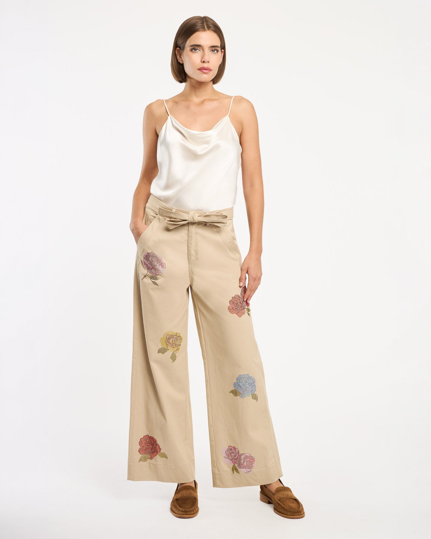 Heatset Roses Mylah Pant