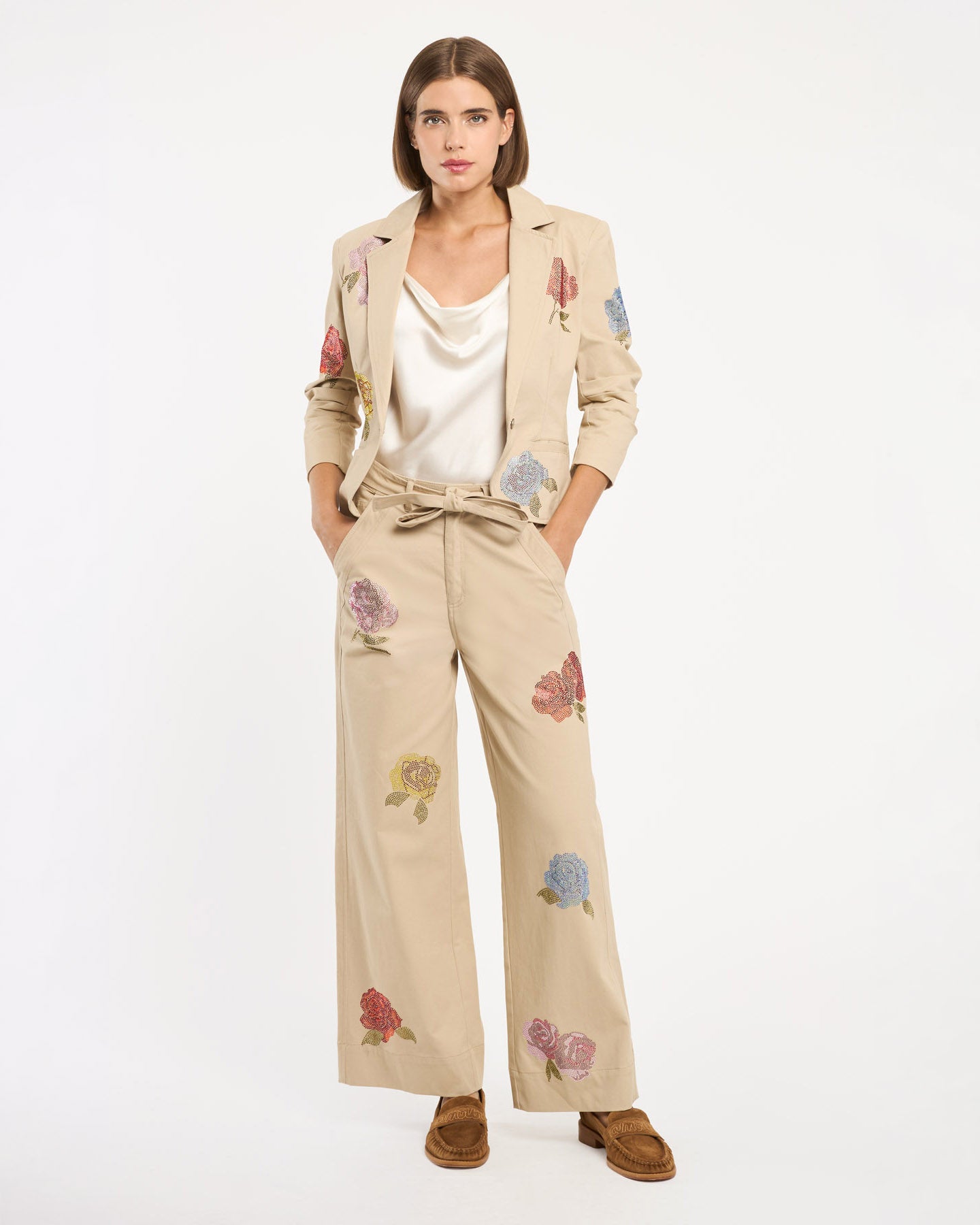 Heatset Roses Mylah Pant