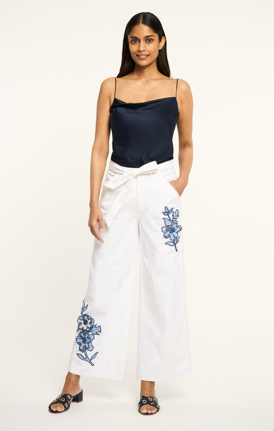 Striped Floral Mylah Pant