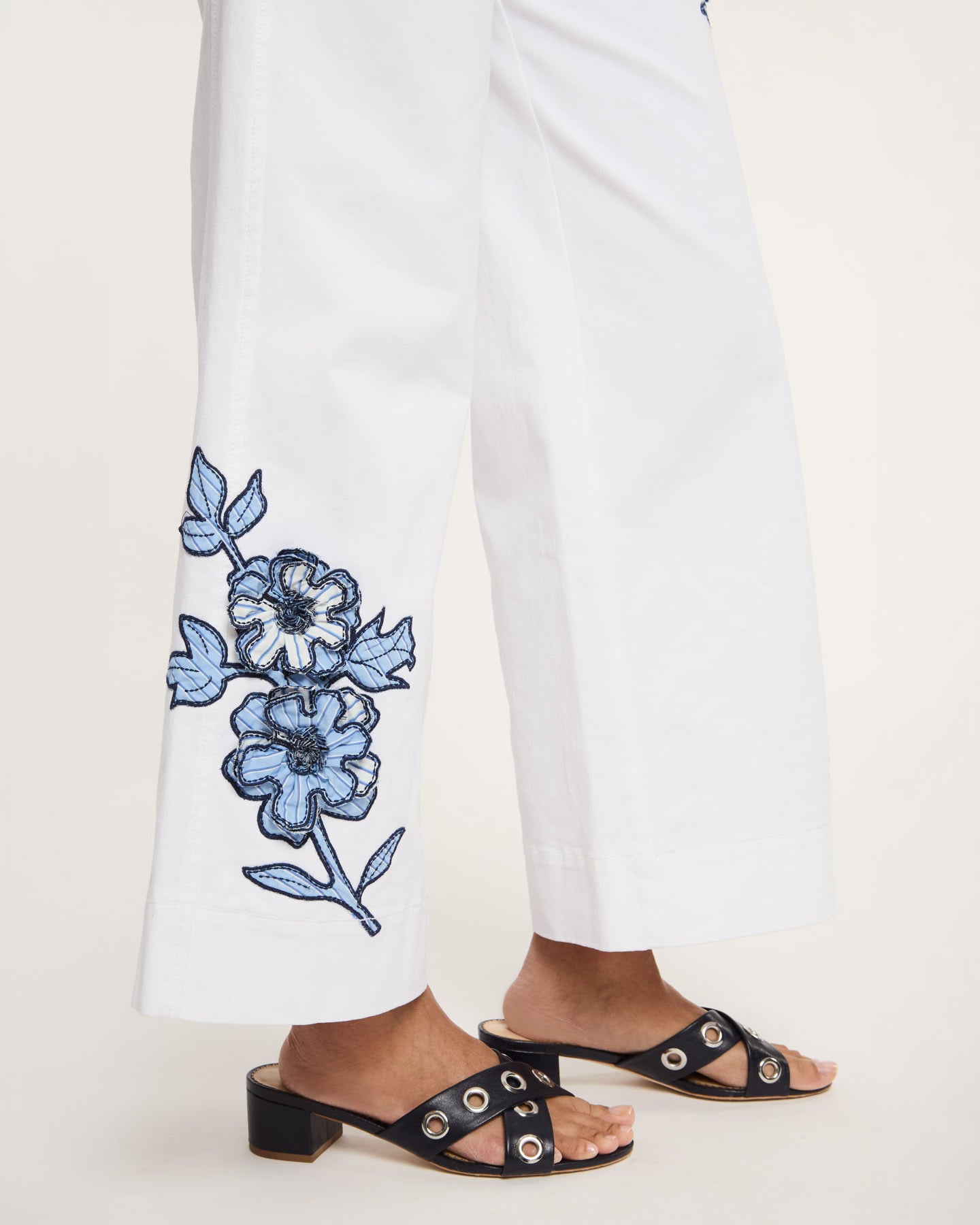 Striped Floral Mylah Pant