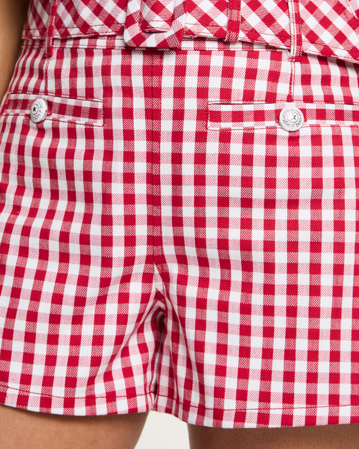 Mini Gingham Allie Jean Short