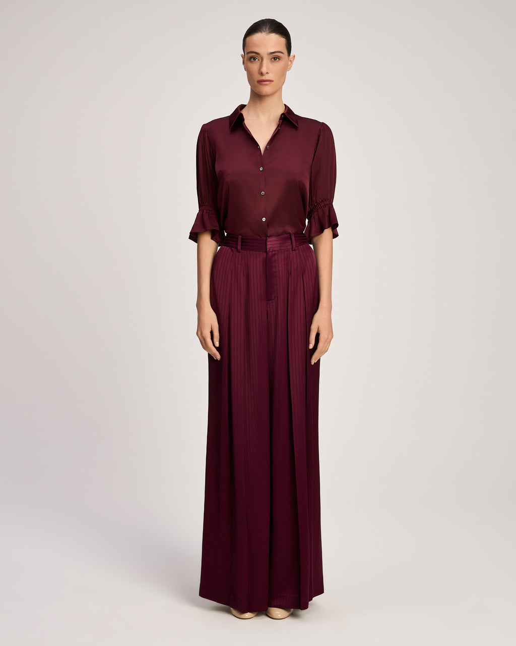 Georgia Satin Stripe Marne Pant