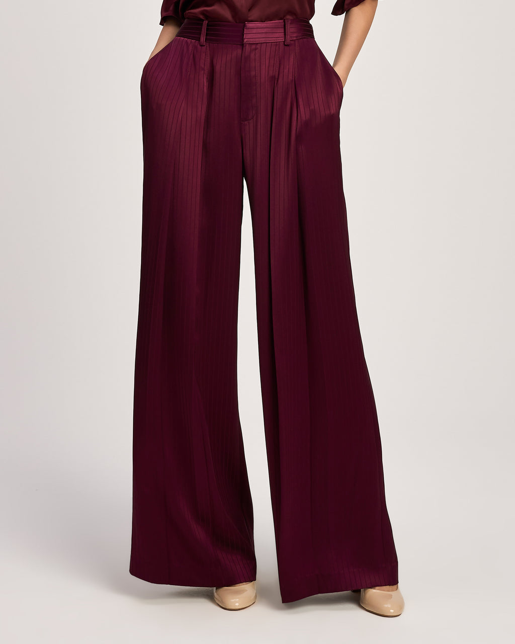 Georgia Satin Stripe Marne Pant
