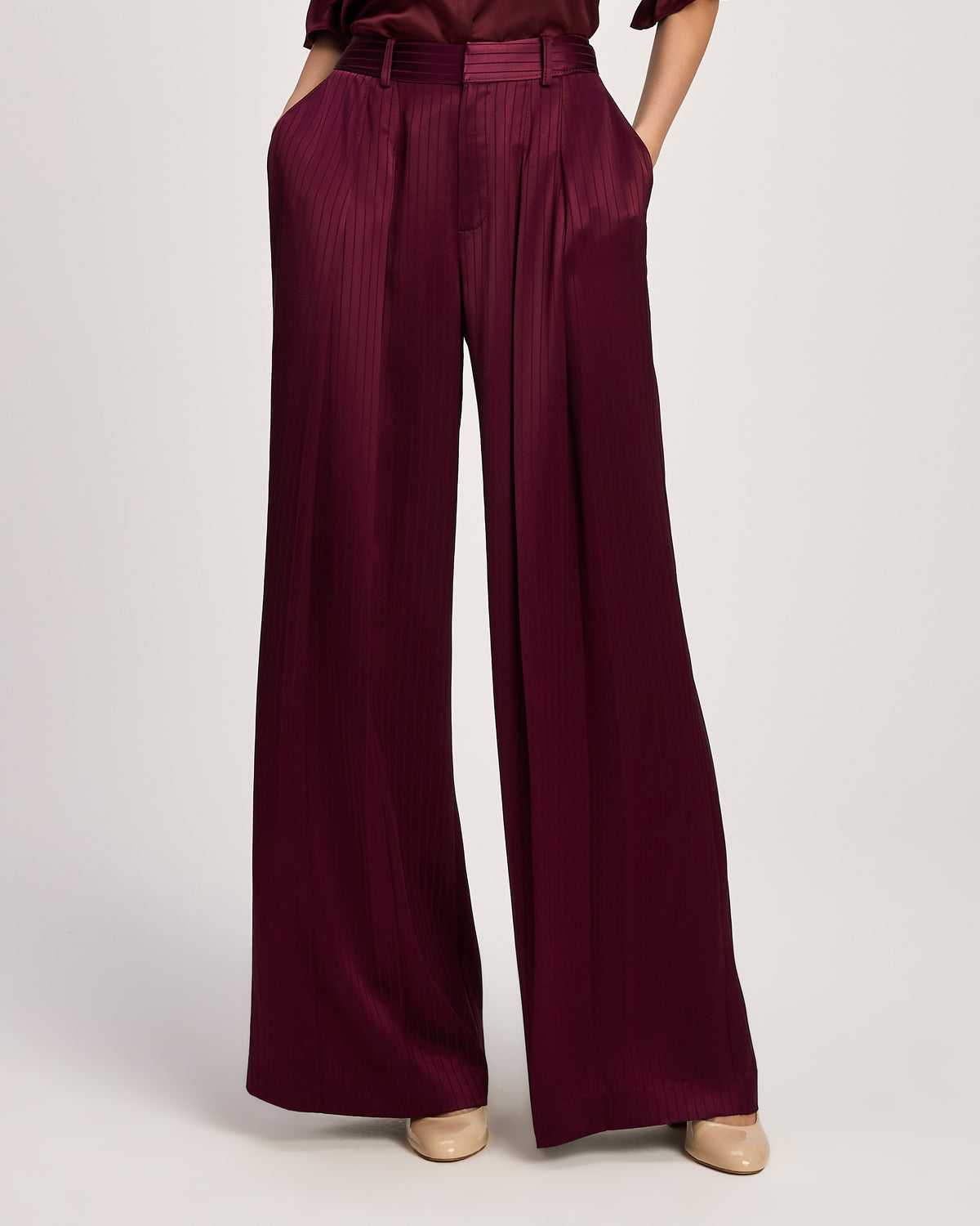 Georgia Satin Stripe Marne Pant