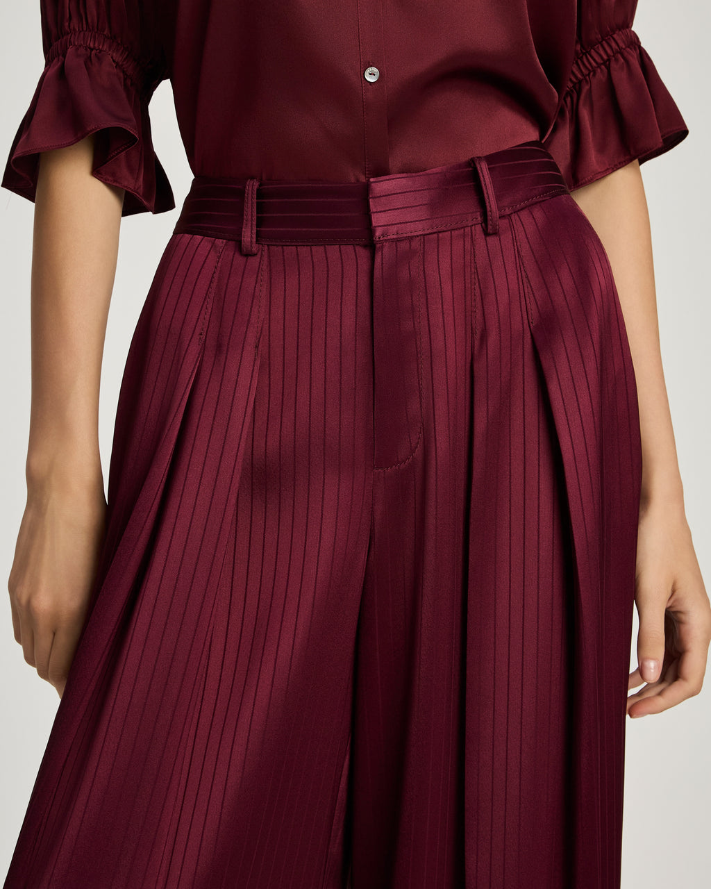 Georgia Satin Stripe Marne Pant