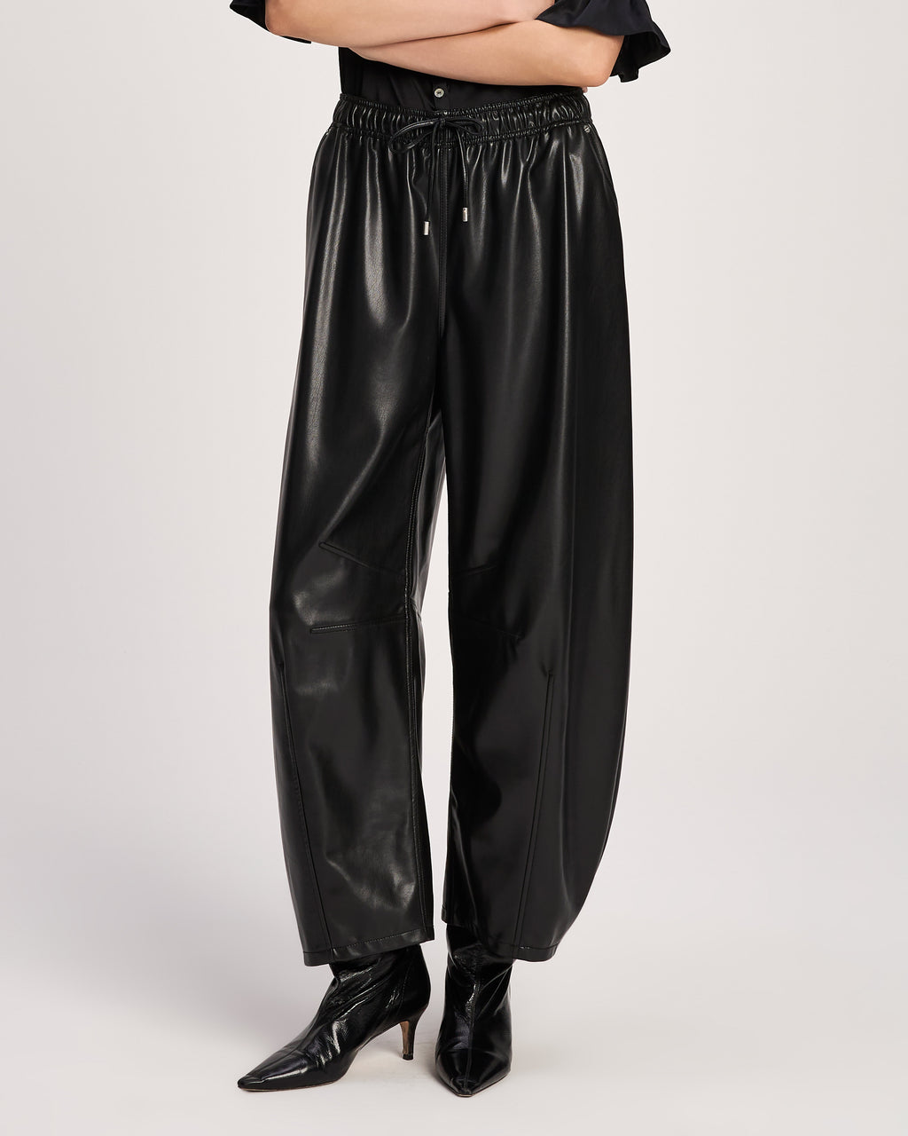 Vegan Leather Brooks Pant