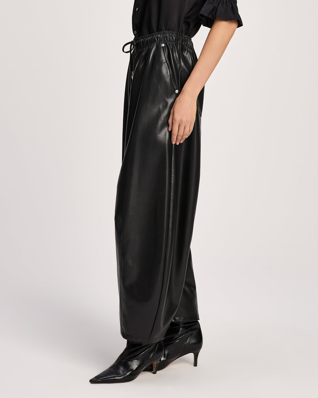 Vegan Leather Brooks Pant