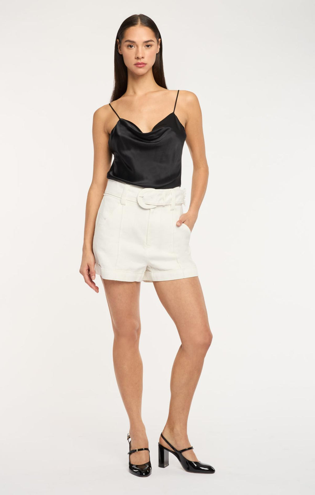 Linen Suiting Aldi Short
