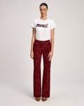Paisley Flocked Stevie Jeans