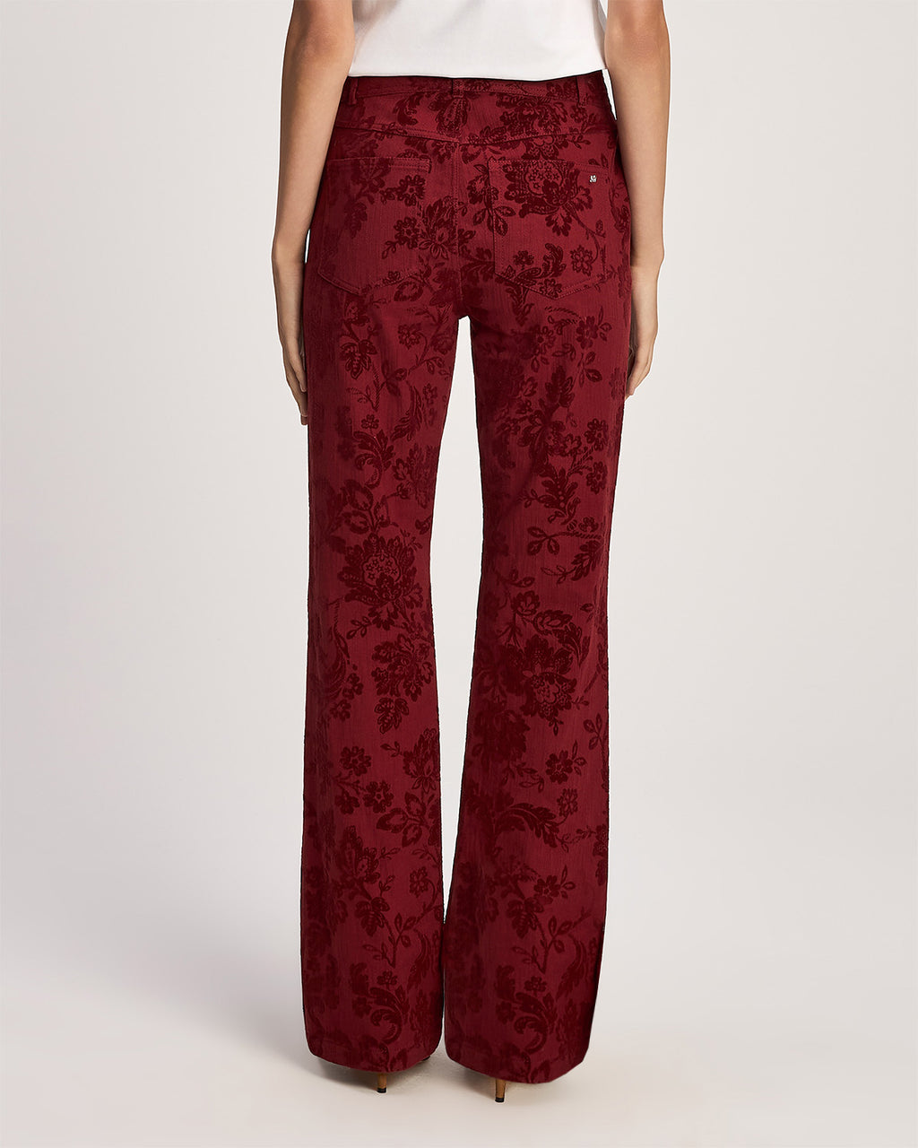 Paisley Flocked Stevie Jeans