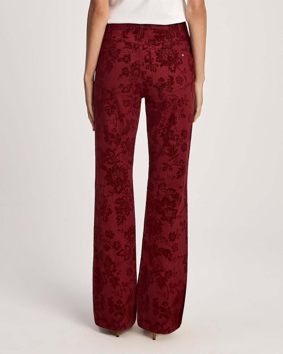 Paisley Flocked Stevie Jeans
