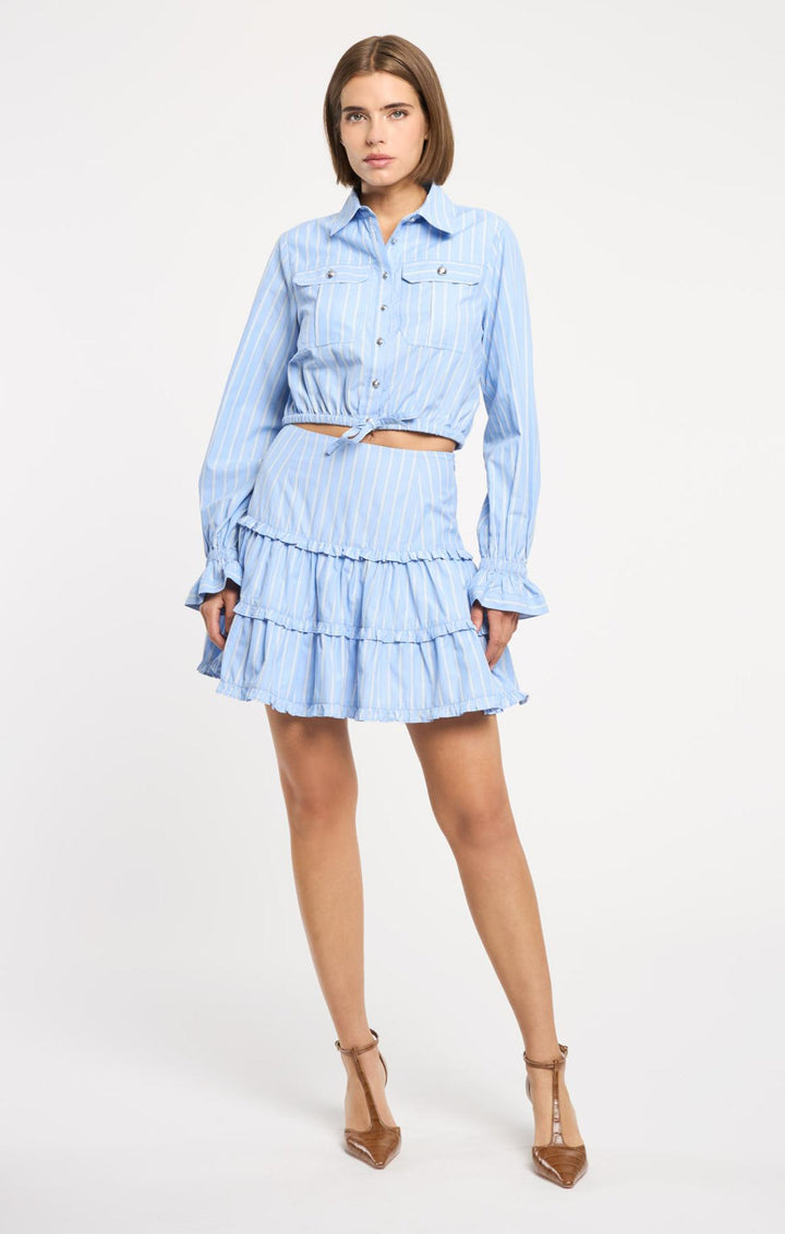 新品BLACKLABEL9.5 lucero Lili Stripe Prezley Top – Cinq à Sept
