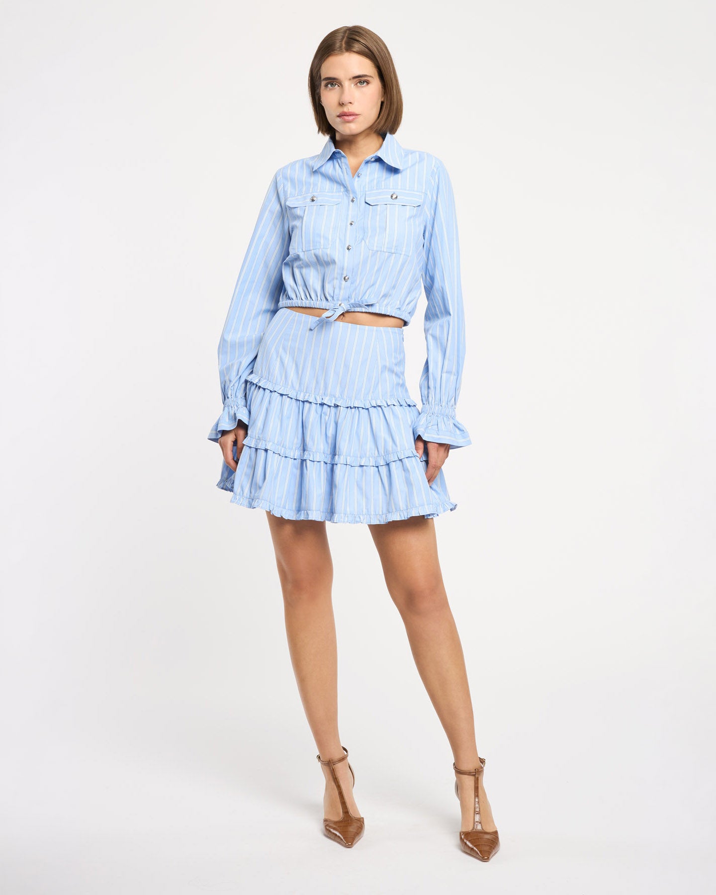 Lili Stripe Thea Skirt