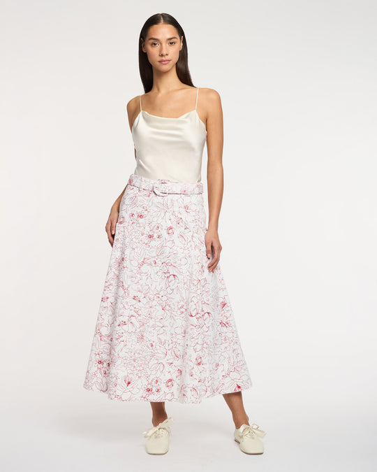 Garden Doodle Nala Skirt