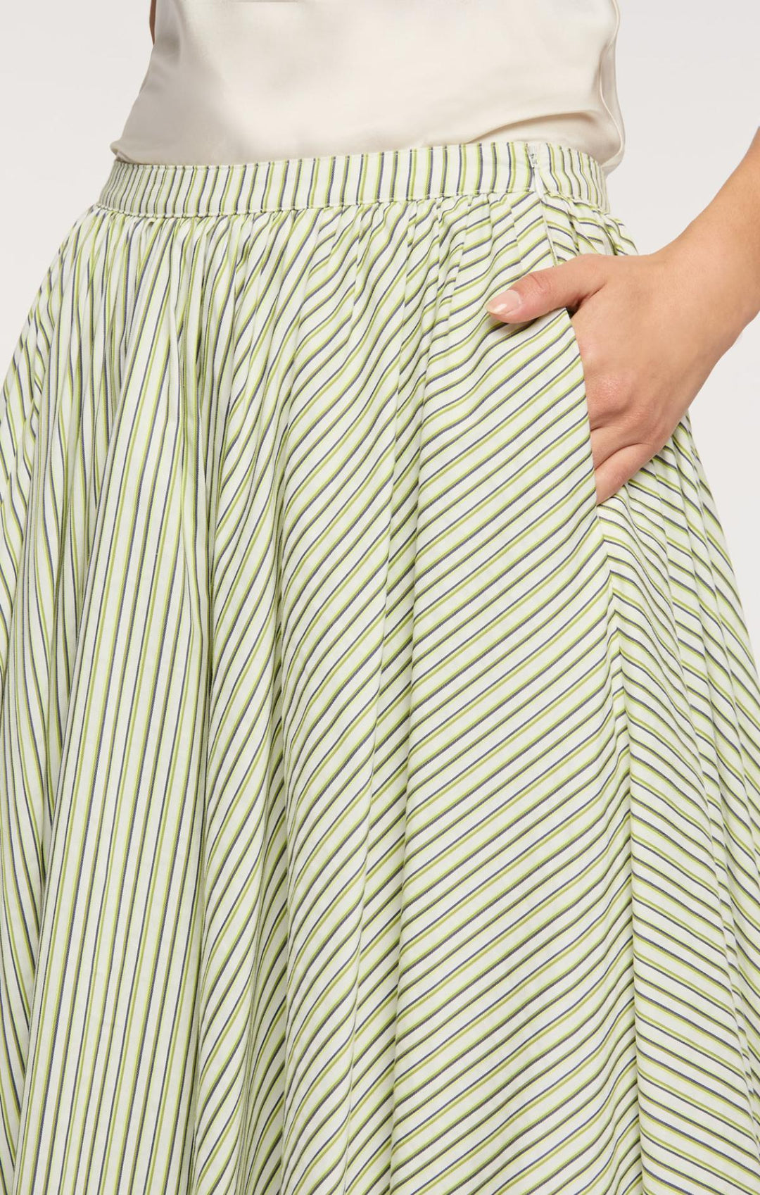 Sophie Stripe Cellah Skirt – Cinq à Sept