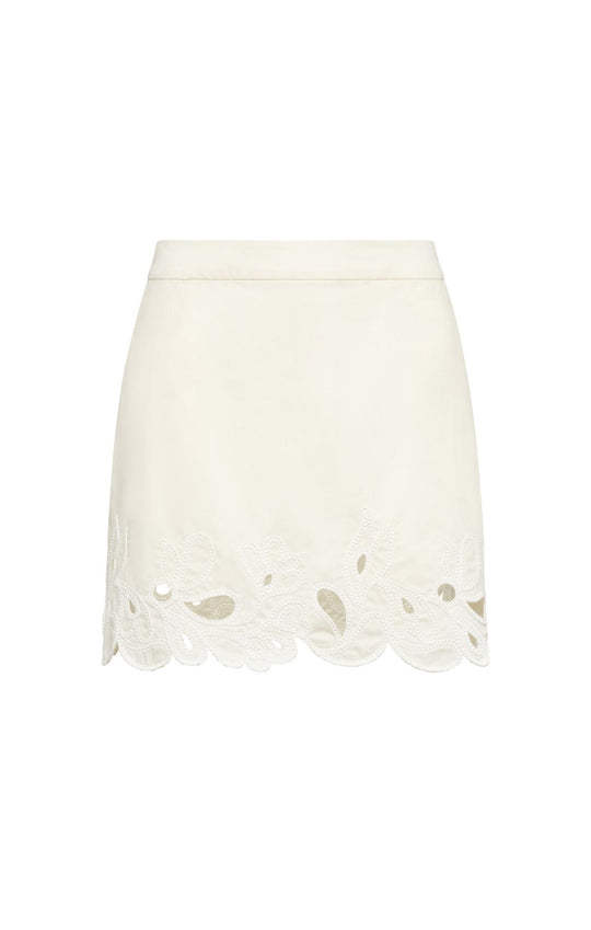 Paisley Bloom Embroidered Bonnie Skort