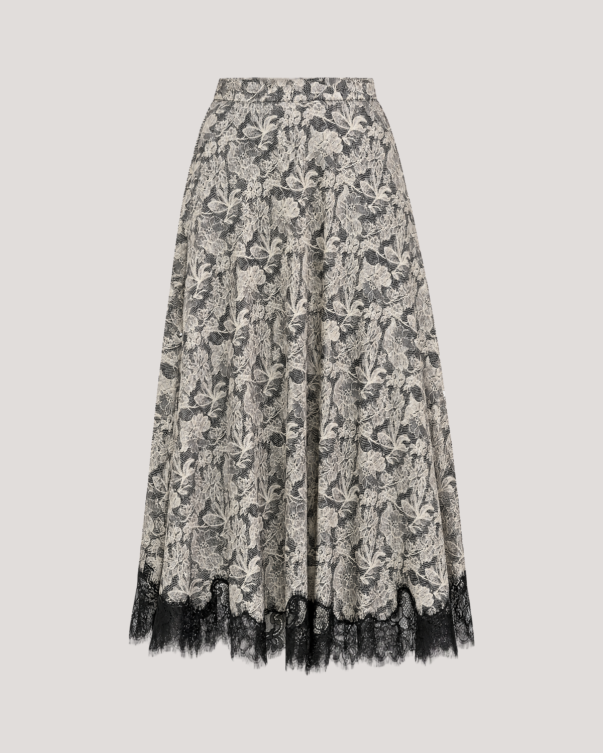 Trompe L'Oeil Lace Naretta Skirt