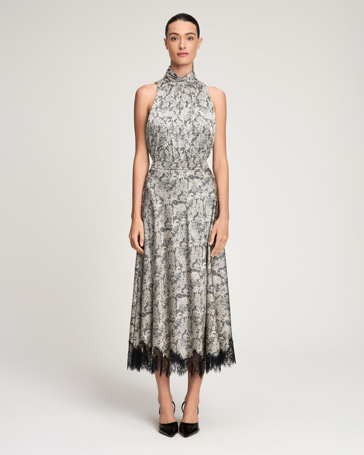 Trompe L'Oeil Lace Naretta Skirt