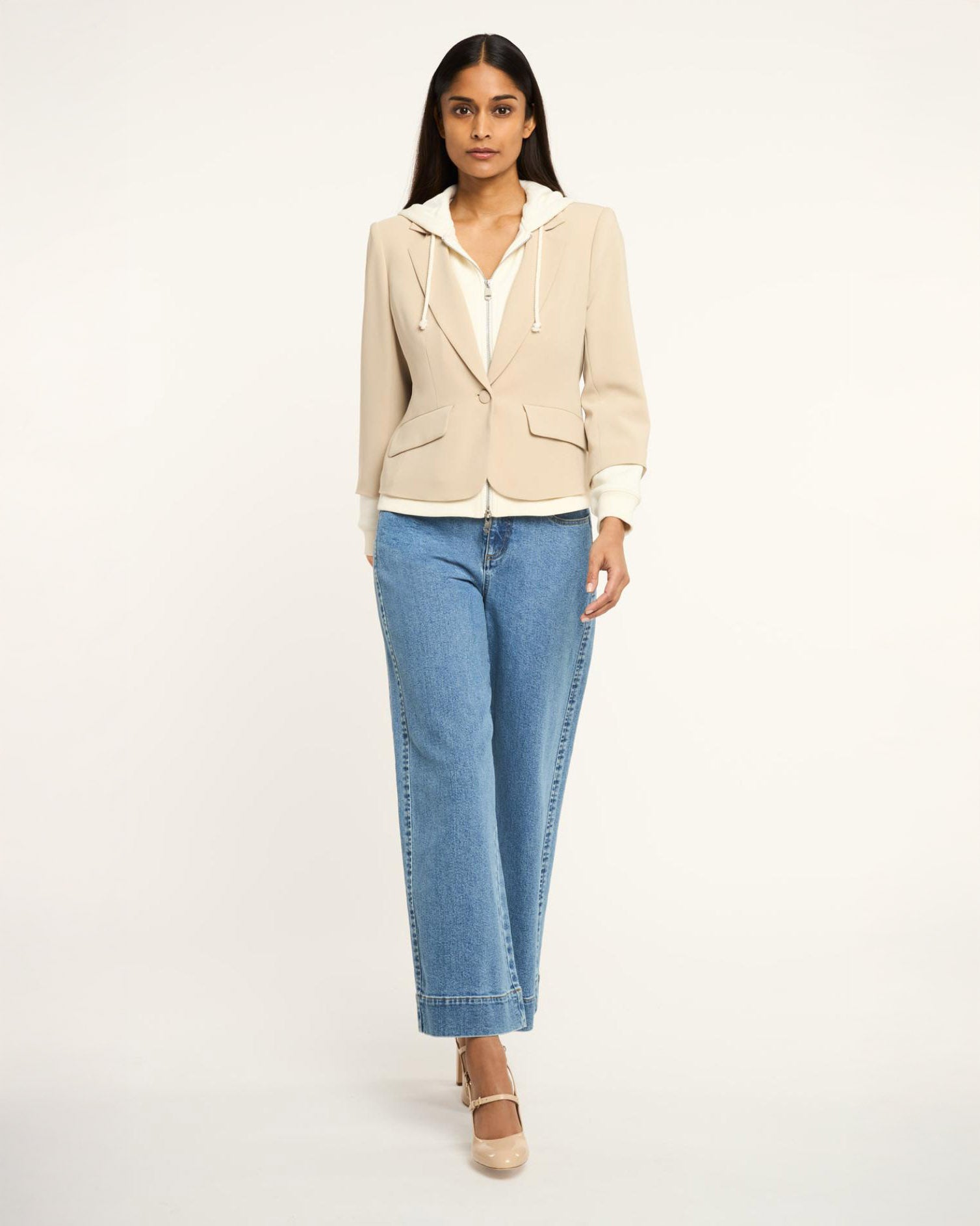 Zip Up Le Petit Khloe Blazer – Cinq à Sept