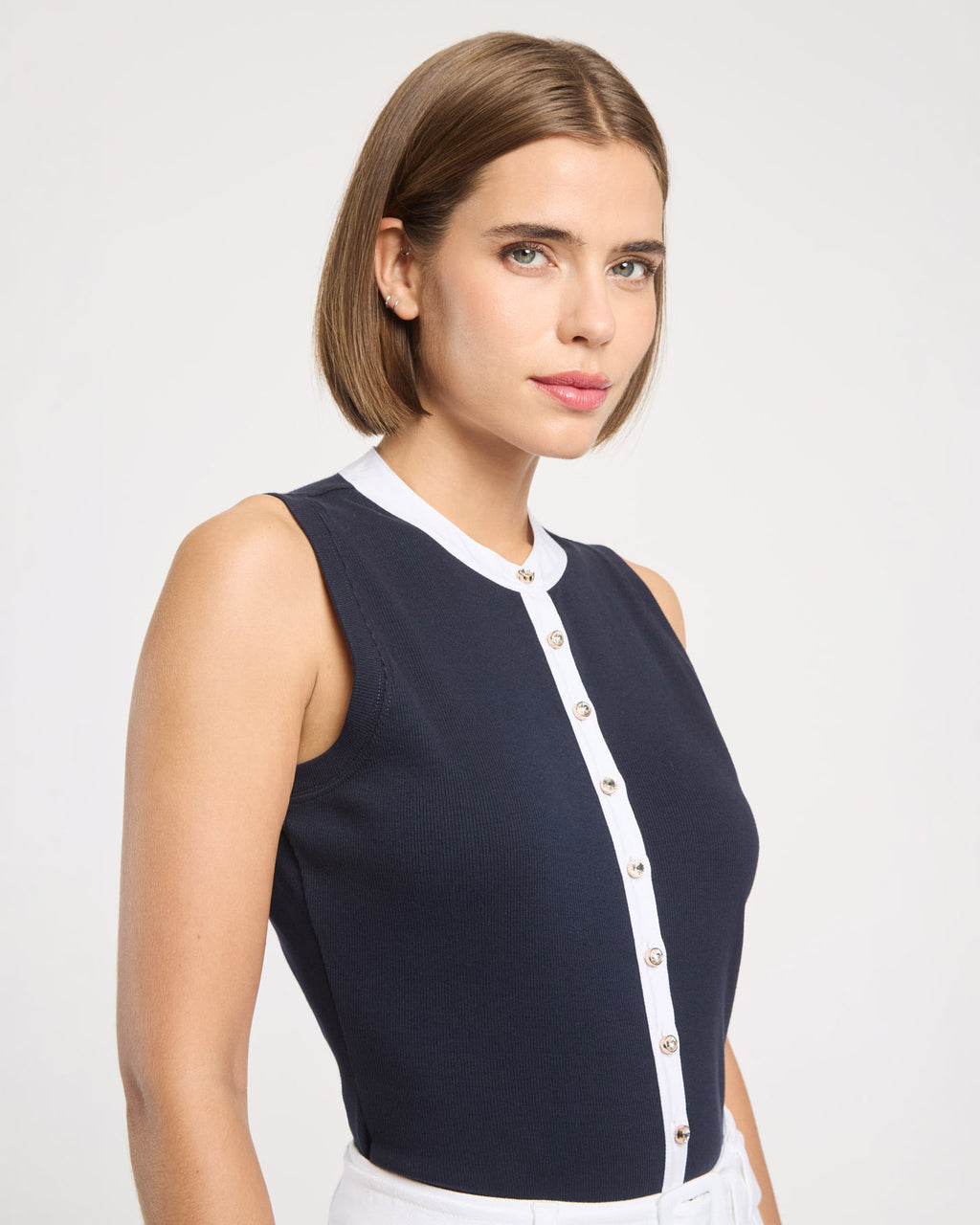 Sleeveless Beverly Top