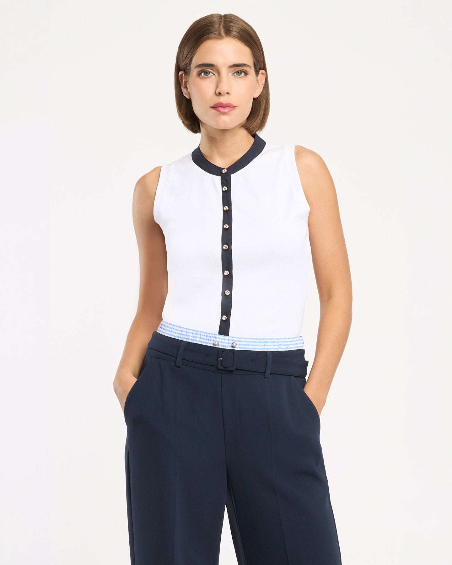 Sleeveless Beverly Top