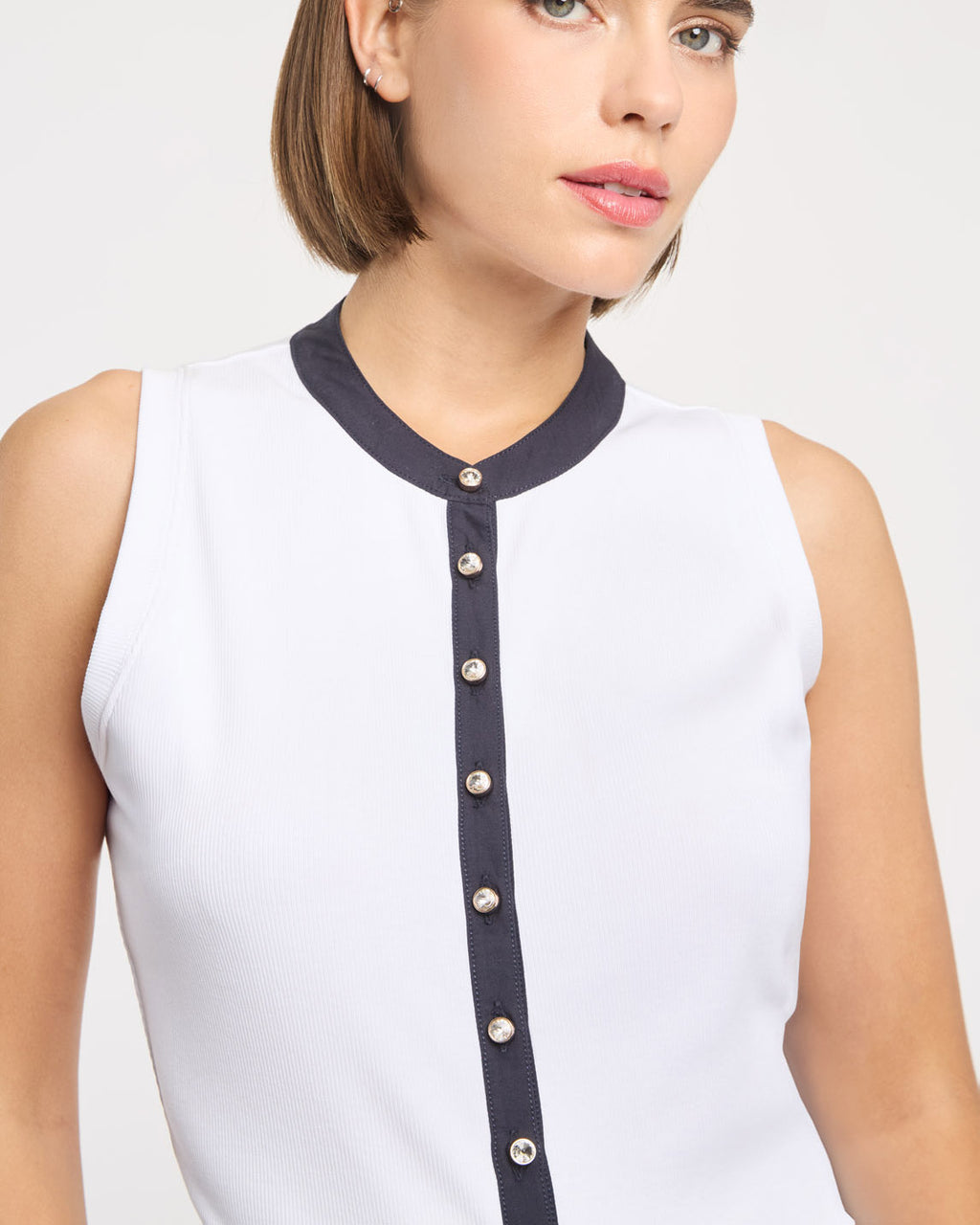 Sleeveless Beverly Top
