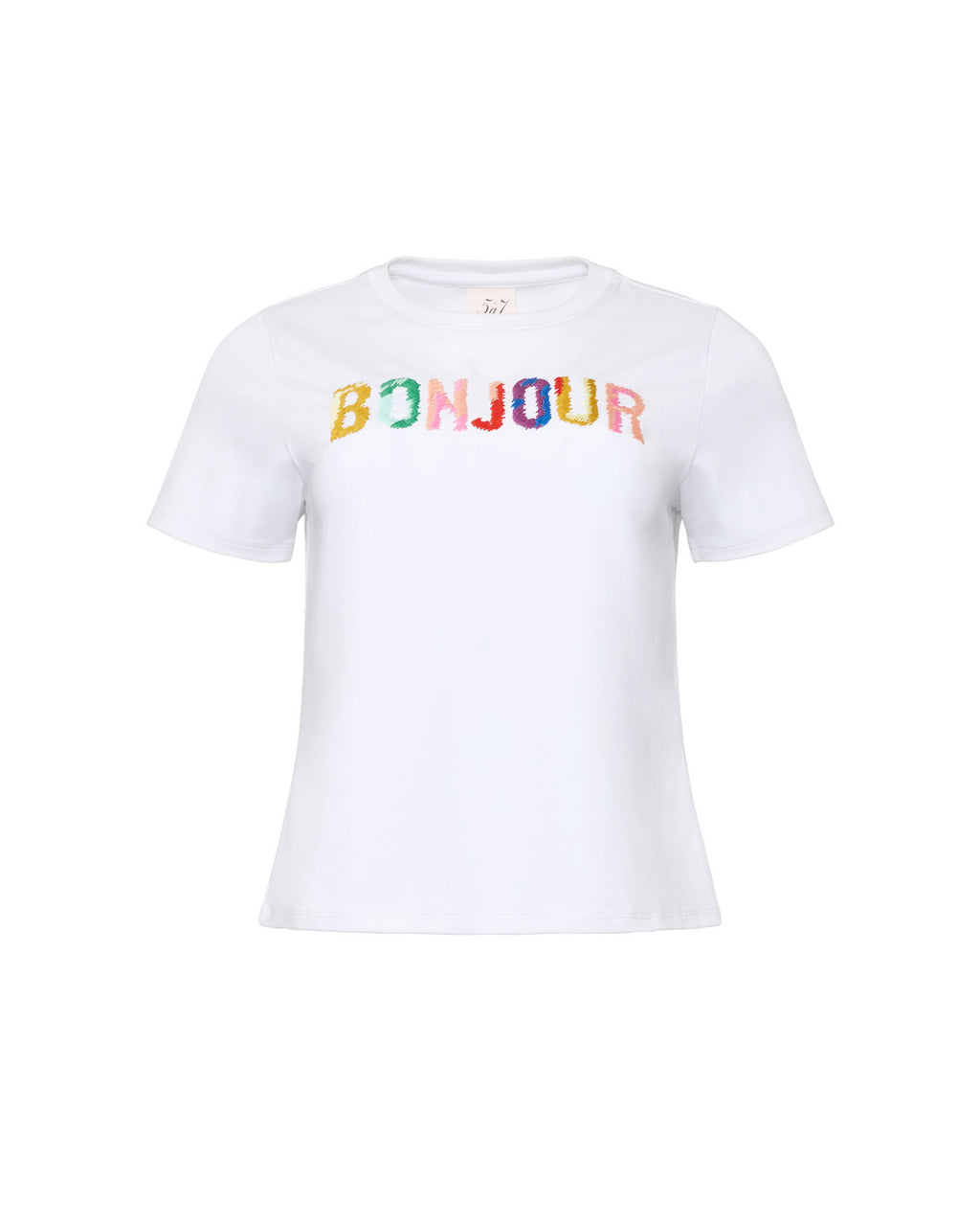 Bonjour Scribble Shrunken Tee