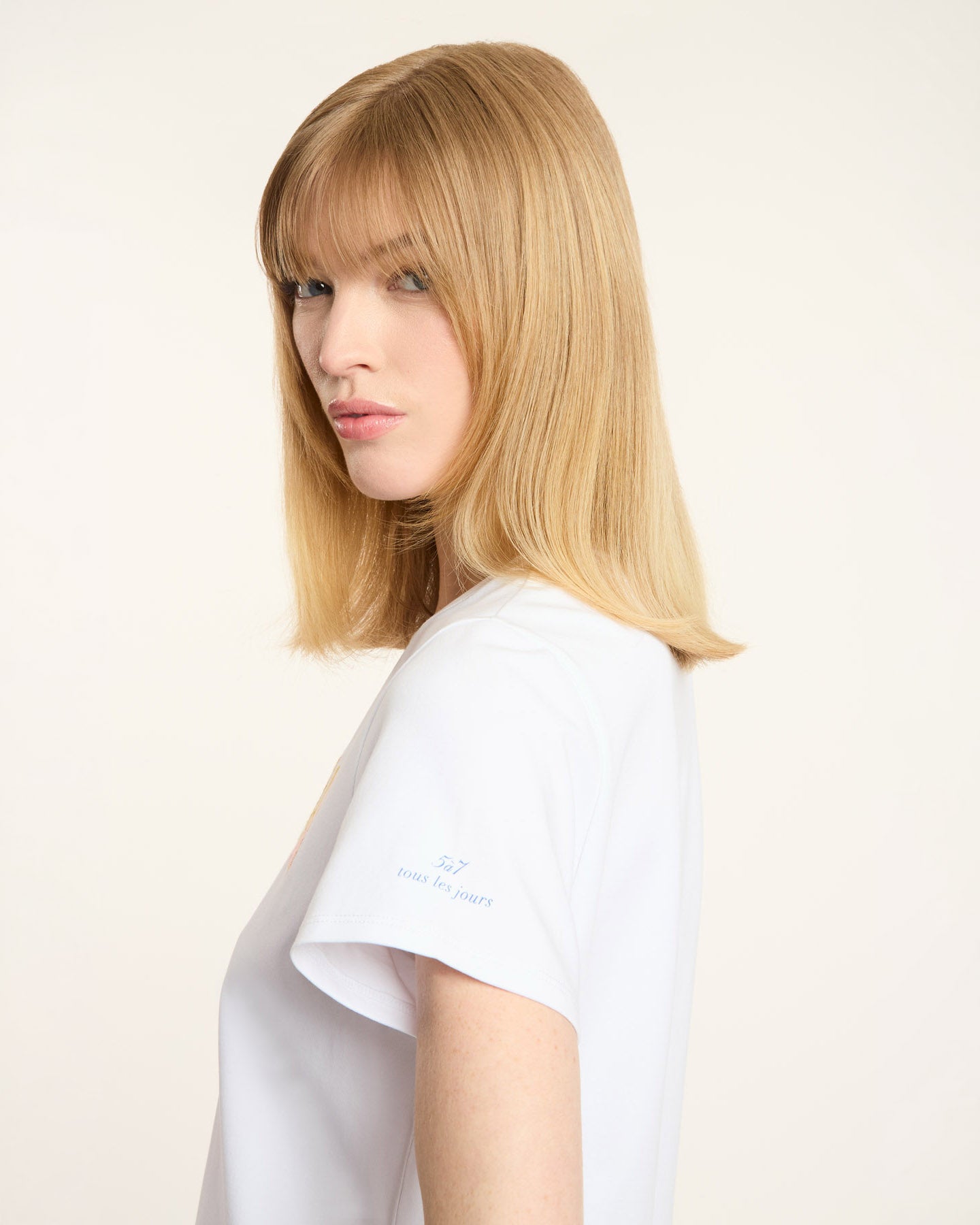 Bonjour Scribble Shrunken Tee