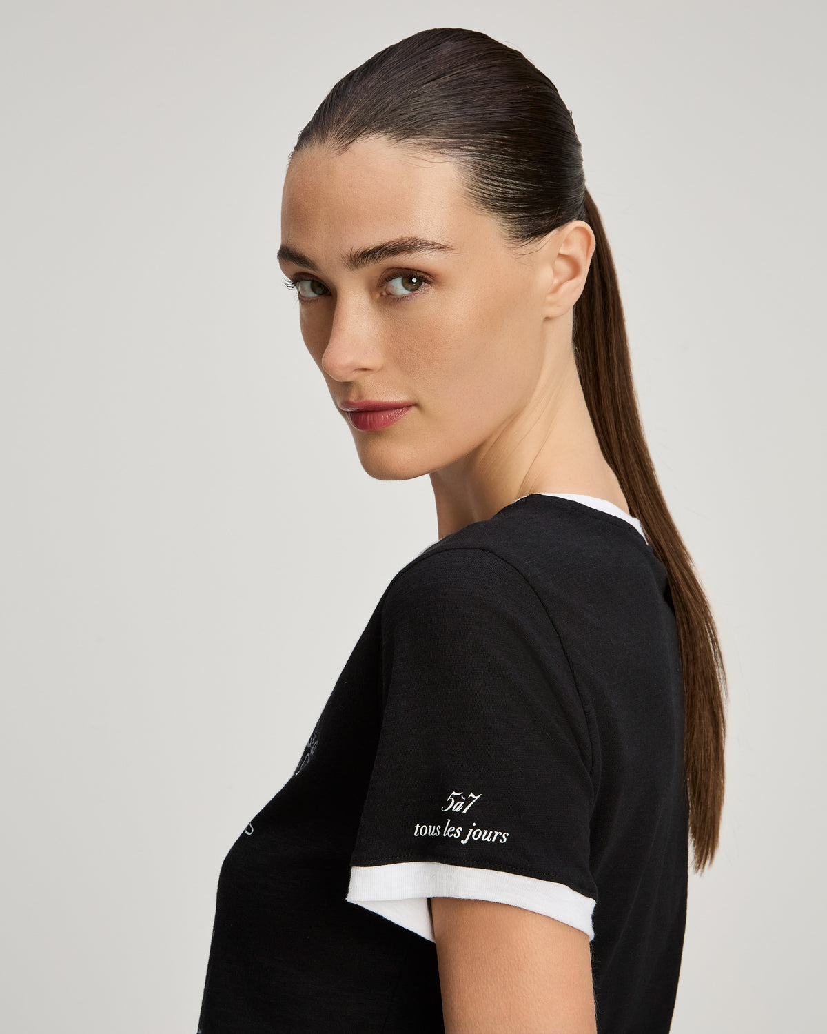 Lamour Doodle Shrunken Tee