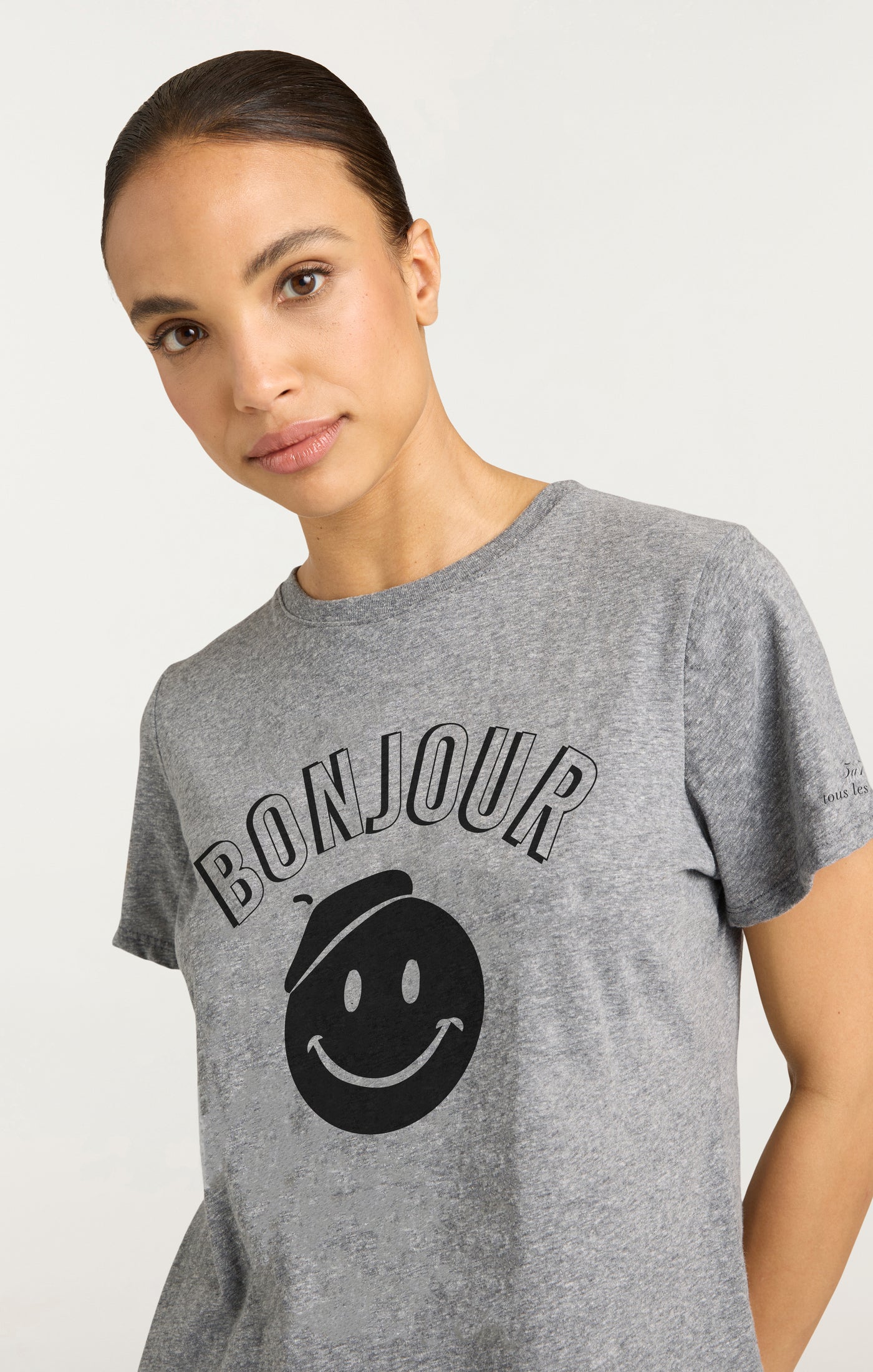 Pop Up Bonjour Shrunken Tee