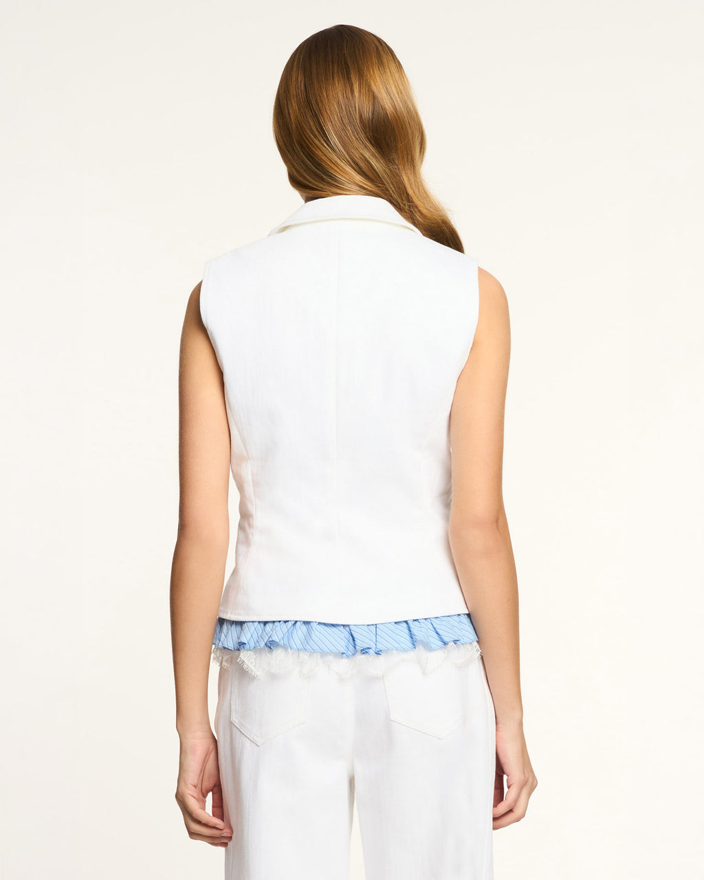 Jessie Stripe Le Petit Roxie Jean Vest