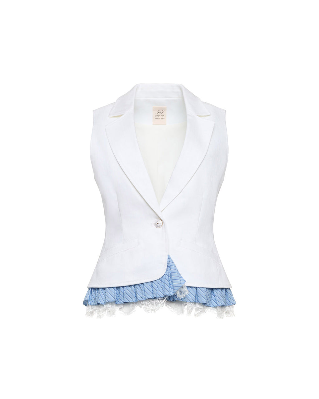 Jessie Stripe Le Petit Roxie Jean Vest