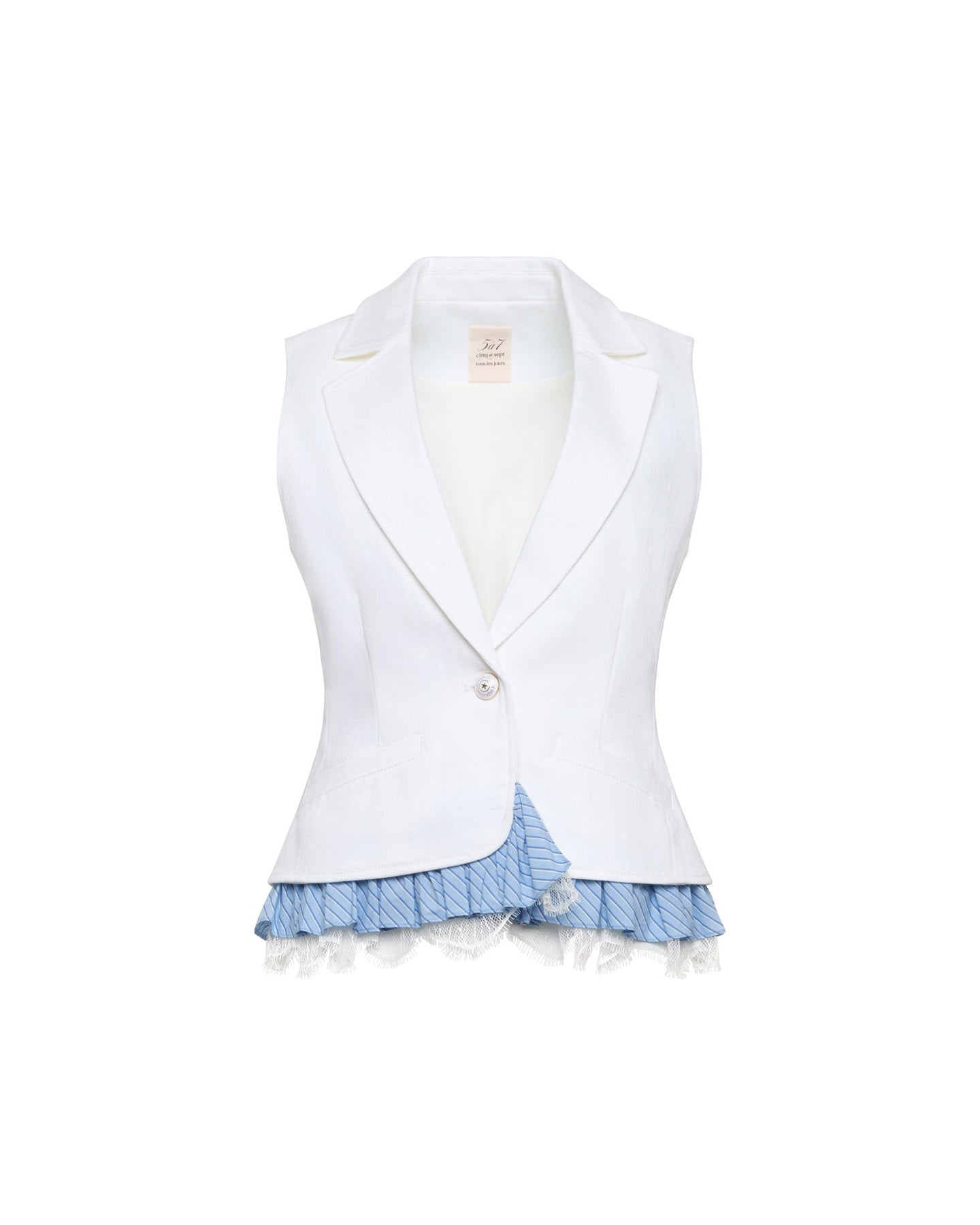 Jessie Stripe Le Petit Roxie Jean Vest