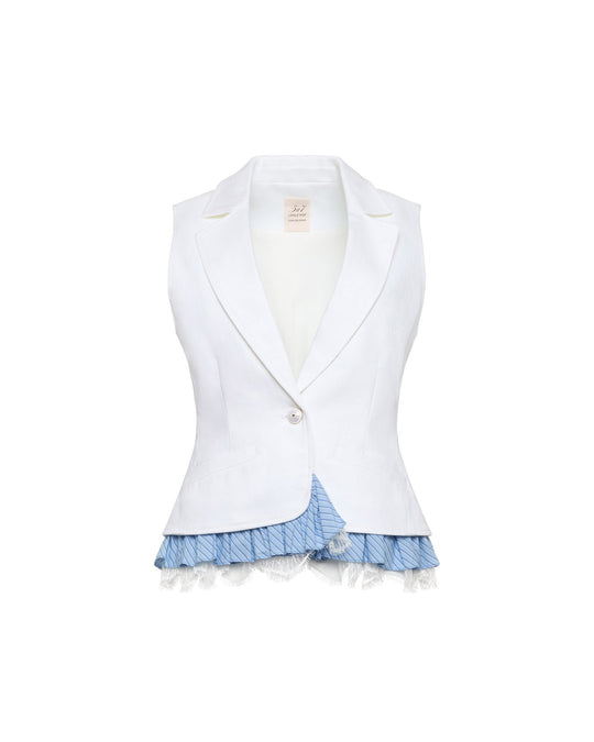 Jessie Stripe Le Petit Roxie Jean Vest