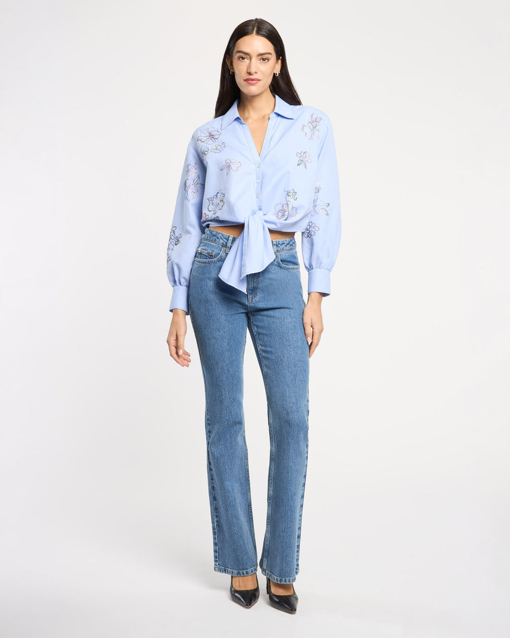 Blooming Linework Marianna Top