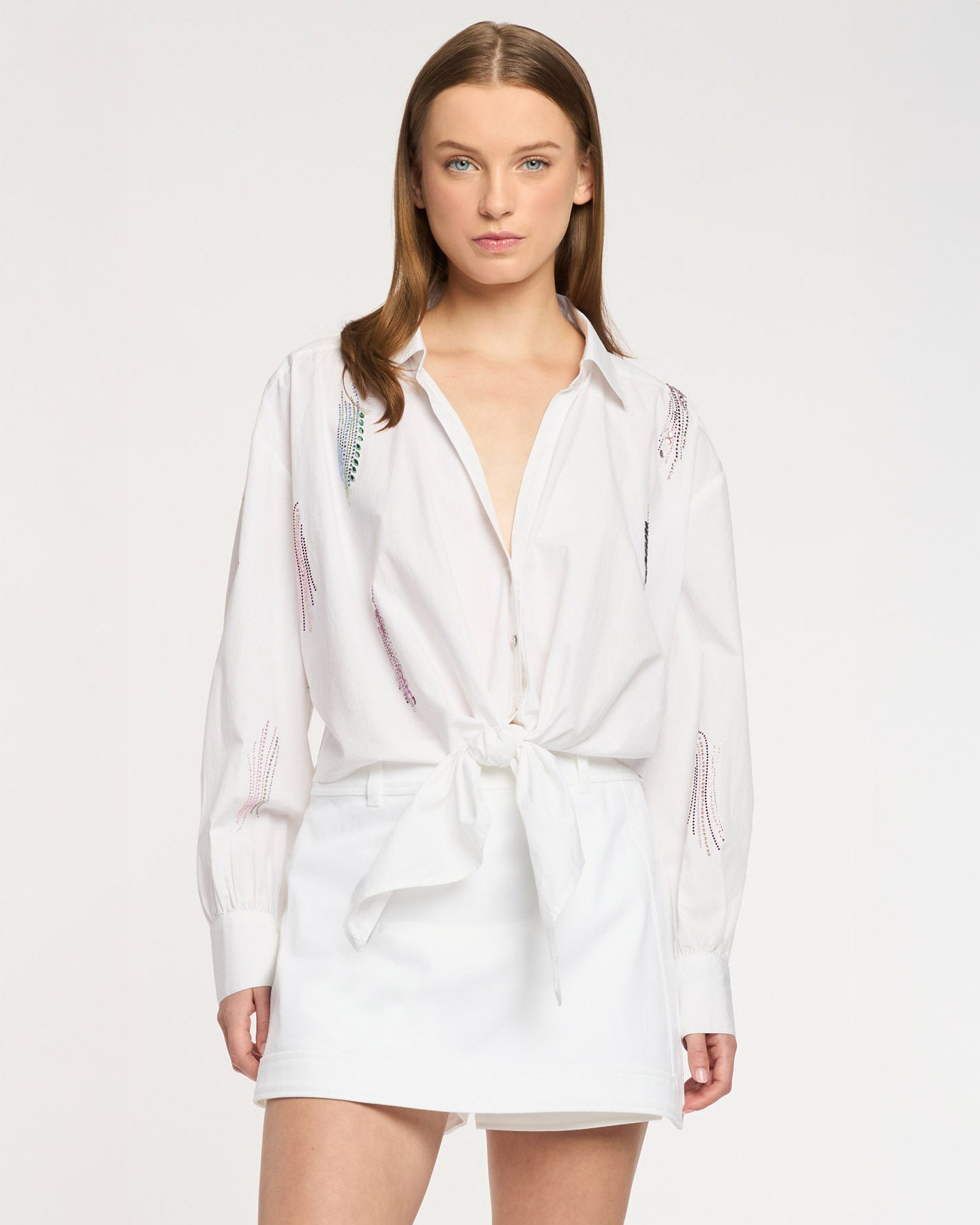 Paillette Whirl Marianna Top