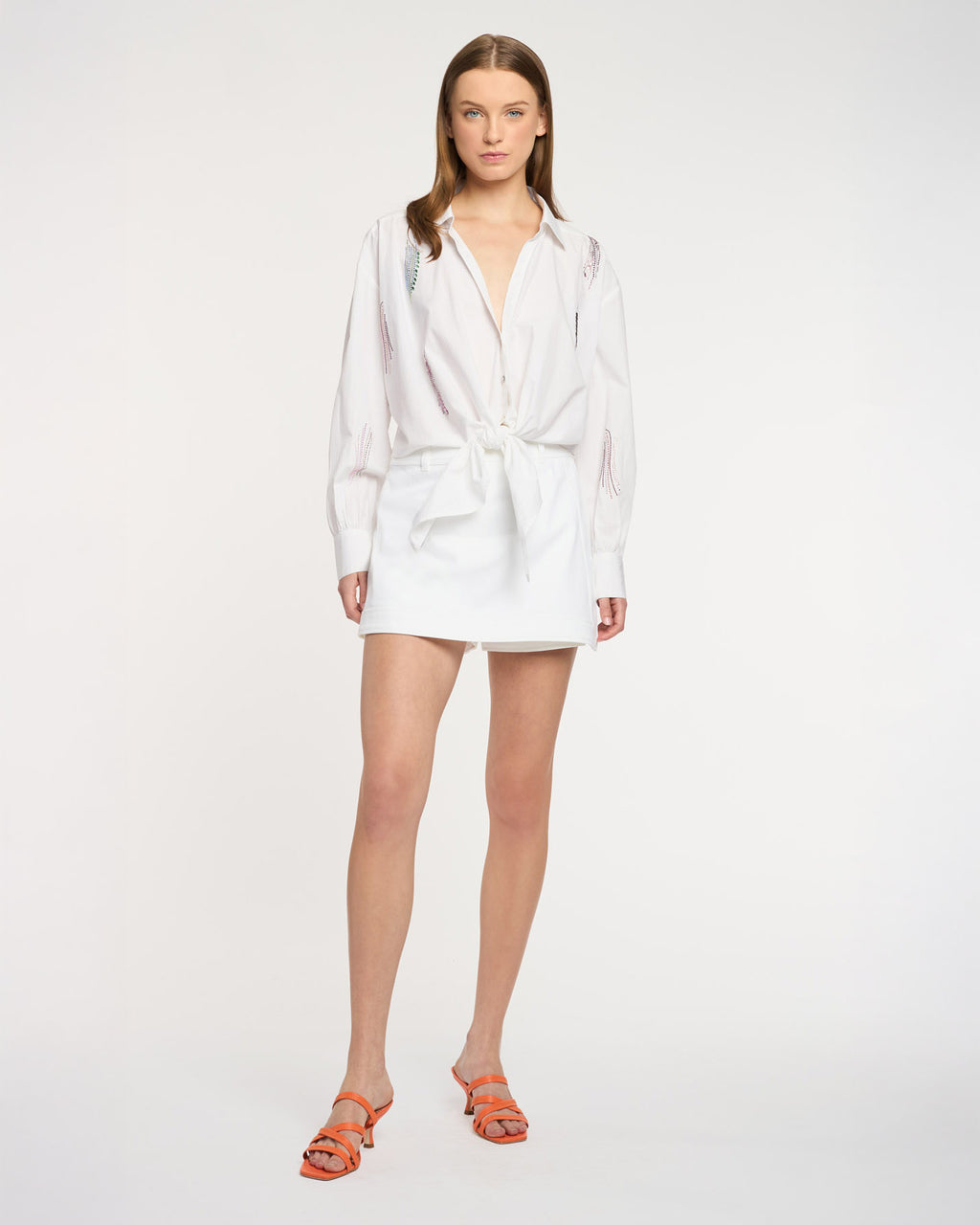 Paillette Whirl Marianna Top