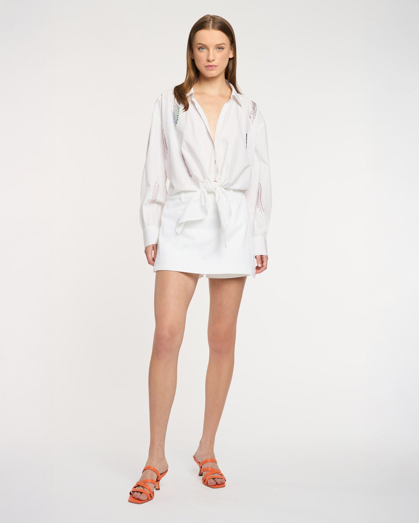 Paillette Whirl Marianna Top