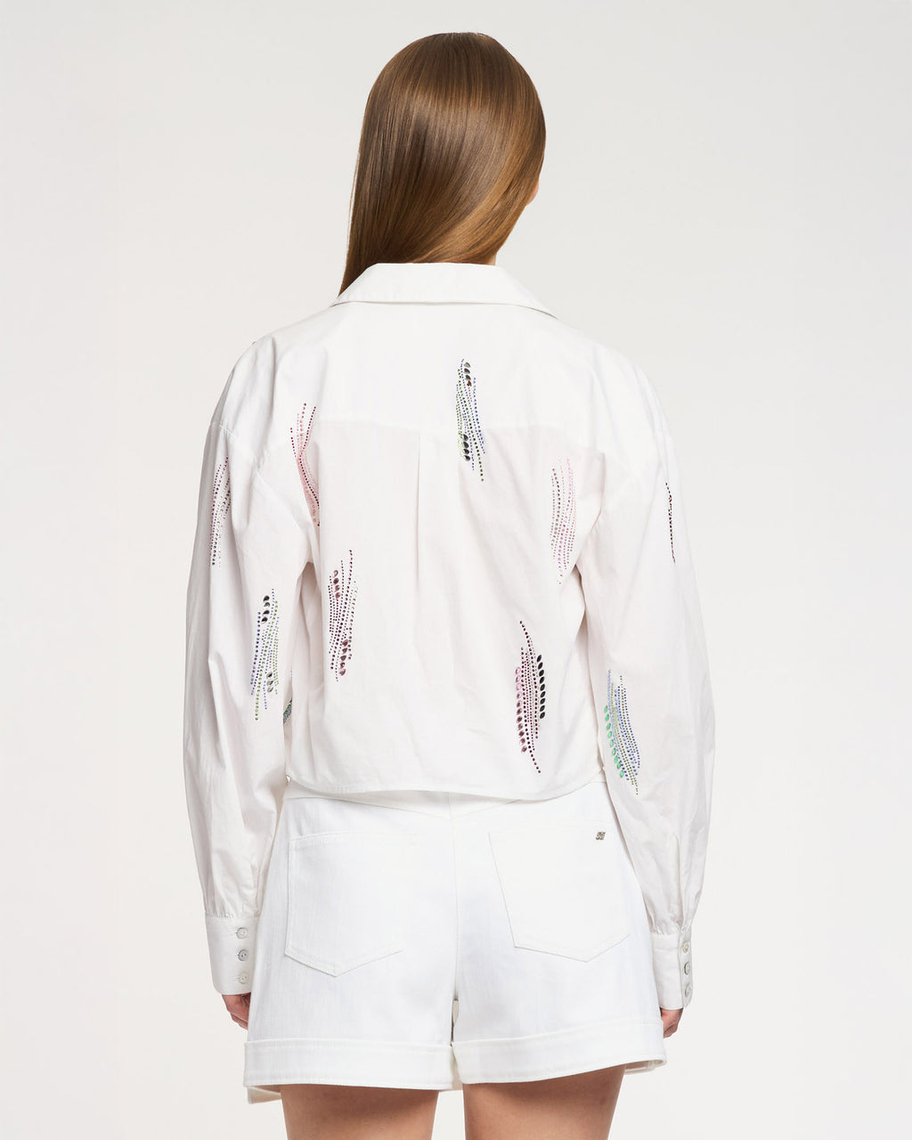 Paillette Whirl Marianna Top