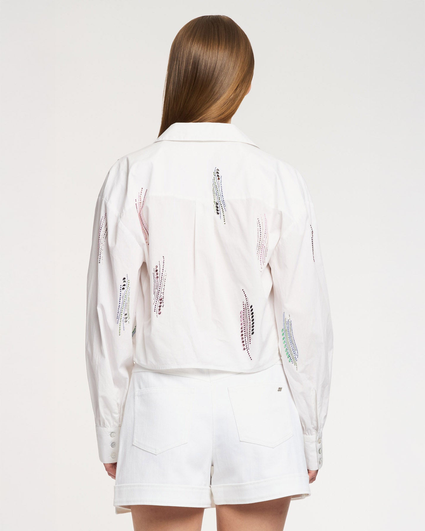 Paillette Whirl Marianna Top