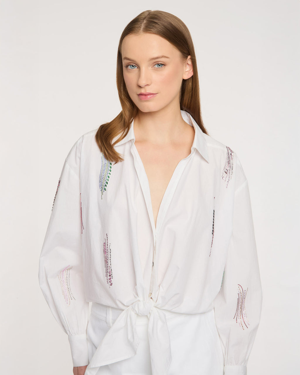 Paillette Whirl Marianna Top