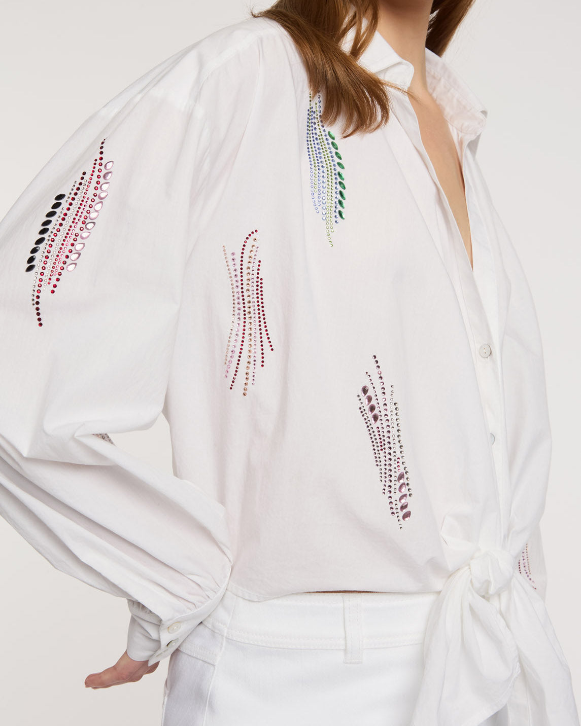 Paillette Whirl Marianna Top