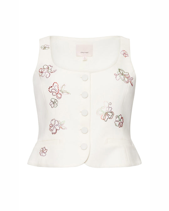 Blooming Linework Rowena Top