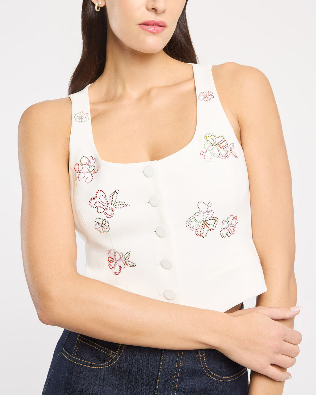 Blooming Linework Rowena Top
