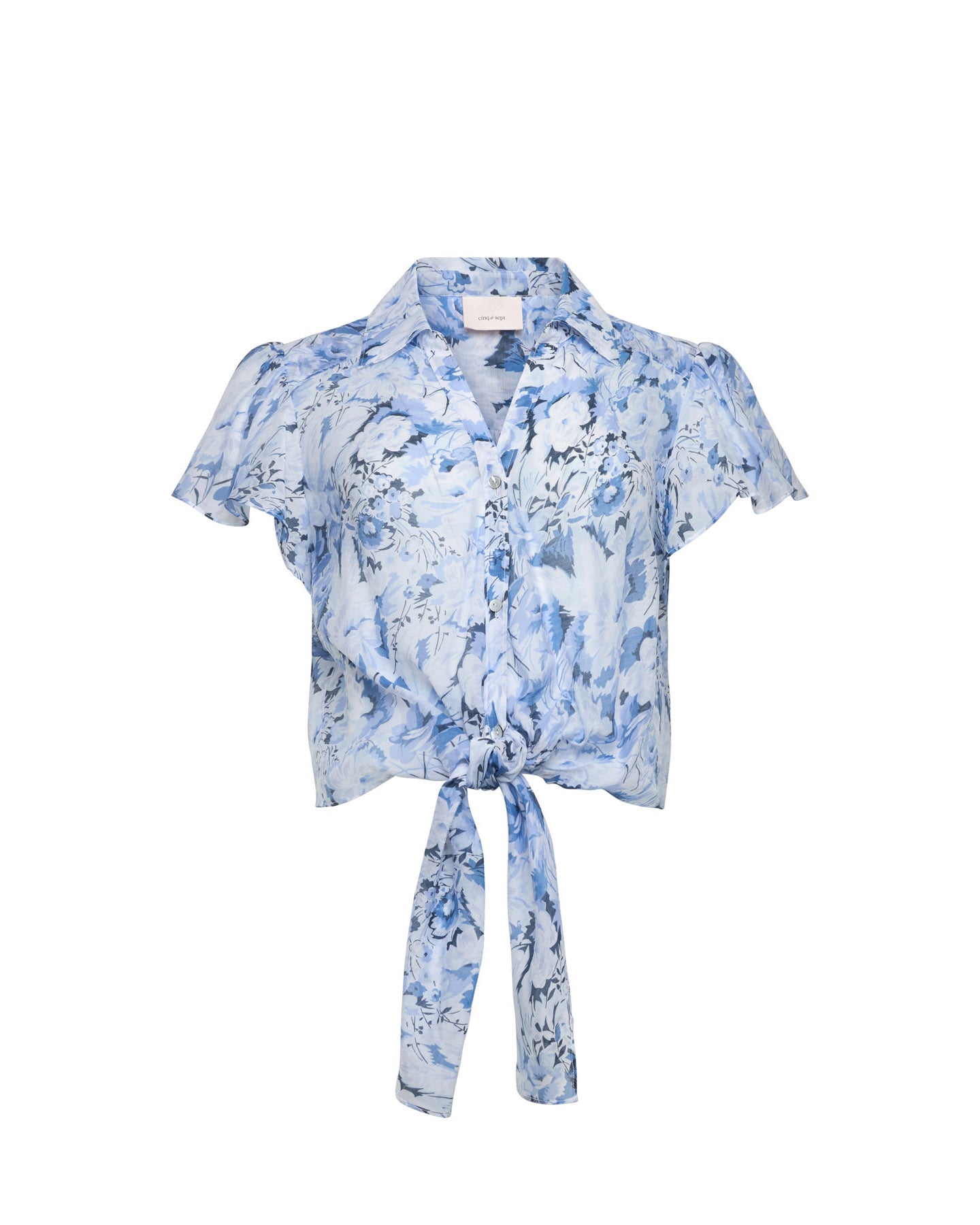 Heirloom Petals Flutter Sleeve Marianna Top