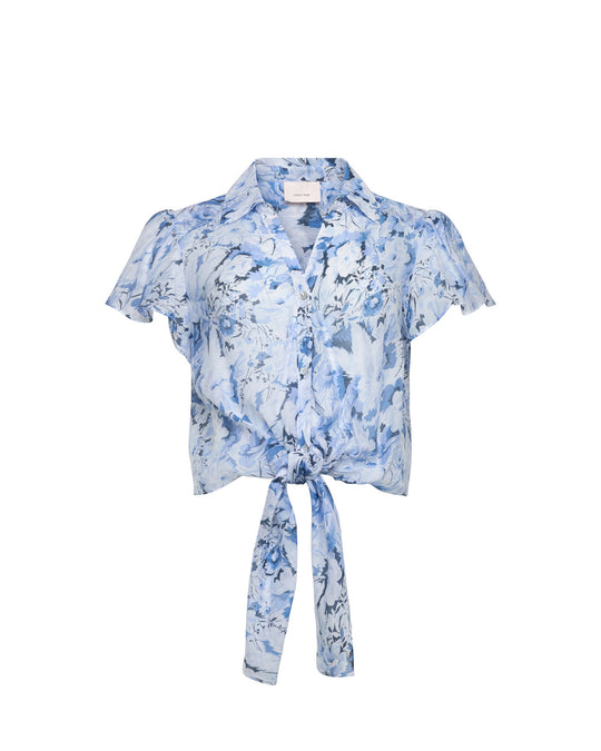 Heirloom Petals Flutter Sleeve Marianna Top