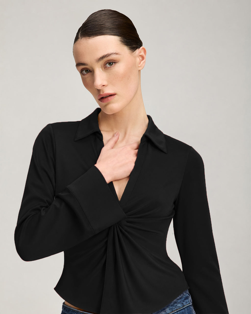 Matte Jersey Mckenna Top