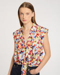 Wildflower Bunch Sleeveless Marianna Top