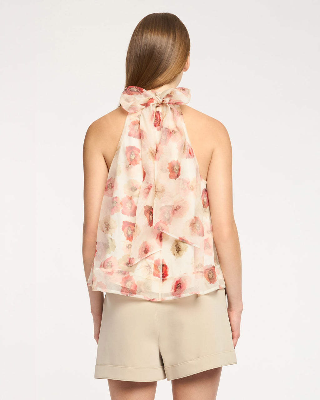 Floating Poppies Brennan Top