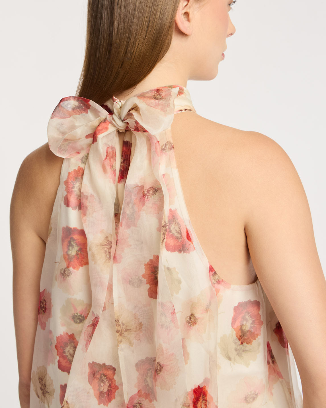 Floating Poppies Brennan Top